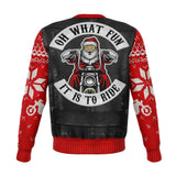 oh what fun it is to ride christmas ugly sweatshirt