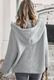 drawstring pocketed fleece hoodie