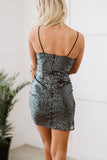 party all night sequin mini dress