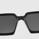 front frame oversize square sunglasses