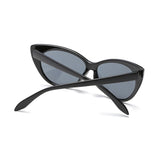 classic printed frame cat eye sunglasses