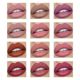 2 in 1 matte beauty lipstick lip gloss combo