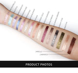 15 colors liquid light waterproof glitter shimmer eyeshadow