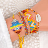 handmade cute aztec beads bracelet