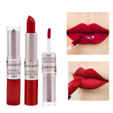 2 in 1 matte beauty lipstick lip gloss combo