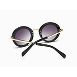 vintage round cloud for boys girls sunglasses