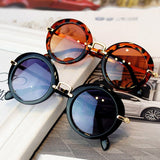 vintage round cloud for boys girls sunglasses