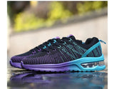 mesh multicolor breathable running shoes