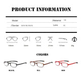 folding spectacles reading square glasses