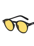retro small round frame sunglasses