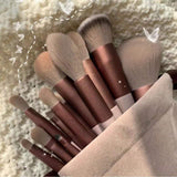 13 pcs lot cosmetics makeup brushes set