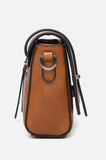 shomico small adjustable solid straps crossbody purse