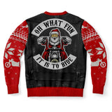 oh what fun it is to ride christmas ugly sweatshirt
