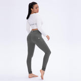 stretchable mid rise butt lifting pant