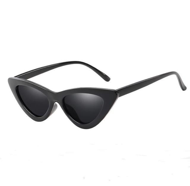 triangle classic cat eye sunglasses