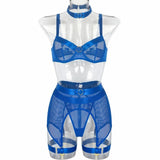 blue bra sets