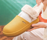 plush waterproof home slipper