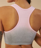 ombre seamless sports bra