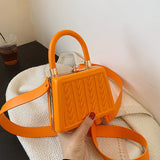 clip shell pu leather mini handbags