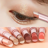 gradient two color lazy eye shadow stick