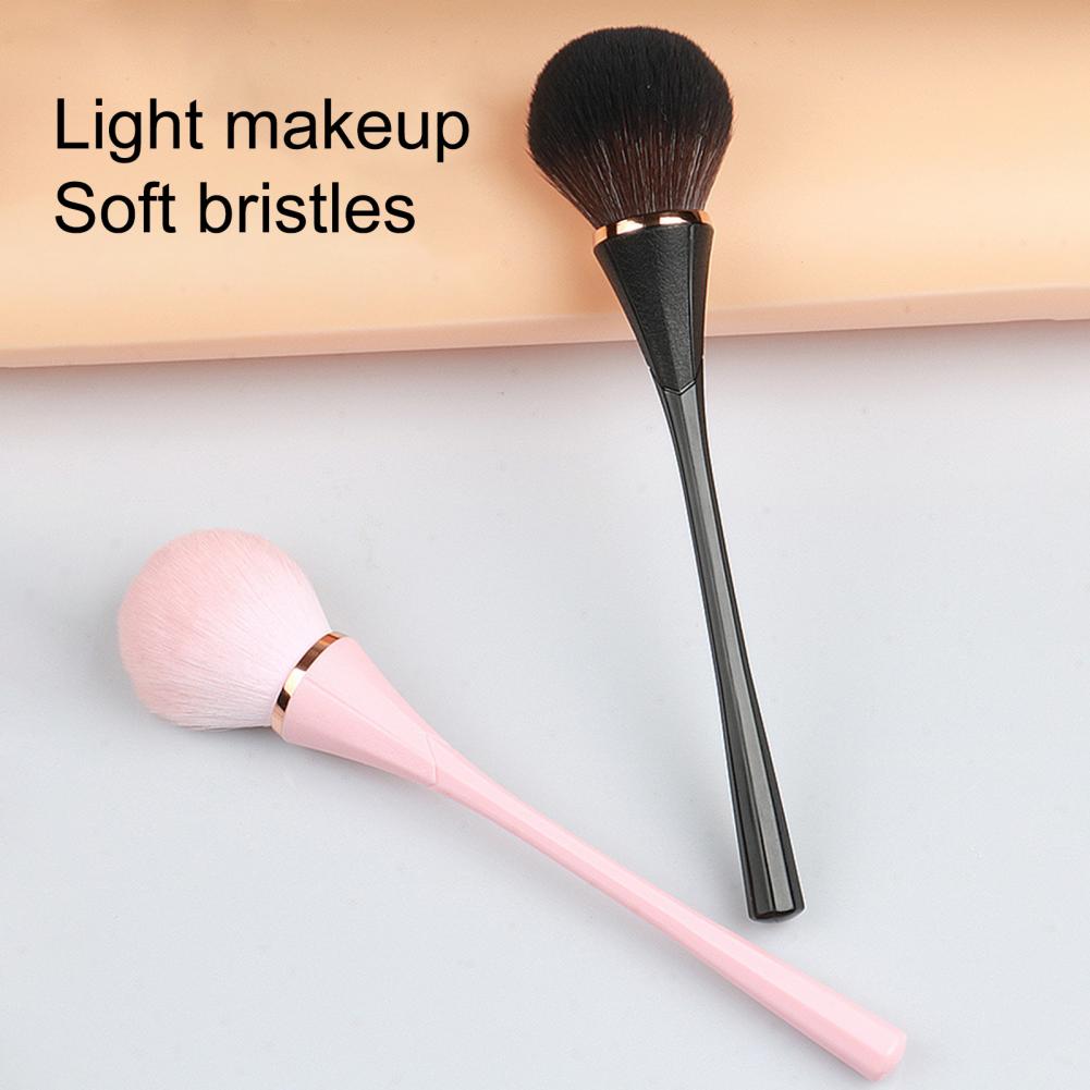 loose powder brush plastic handle makeup tool