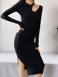 Black Mid Dress