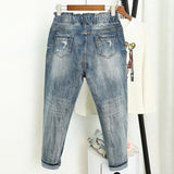 loose vintage high waist jeans