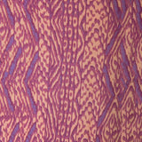 tassel trim print pattern round neck short sleeved casual dress