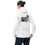 alie the alien painting graffiti hoodie with personalization